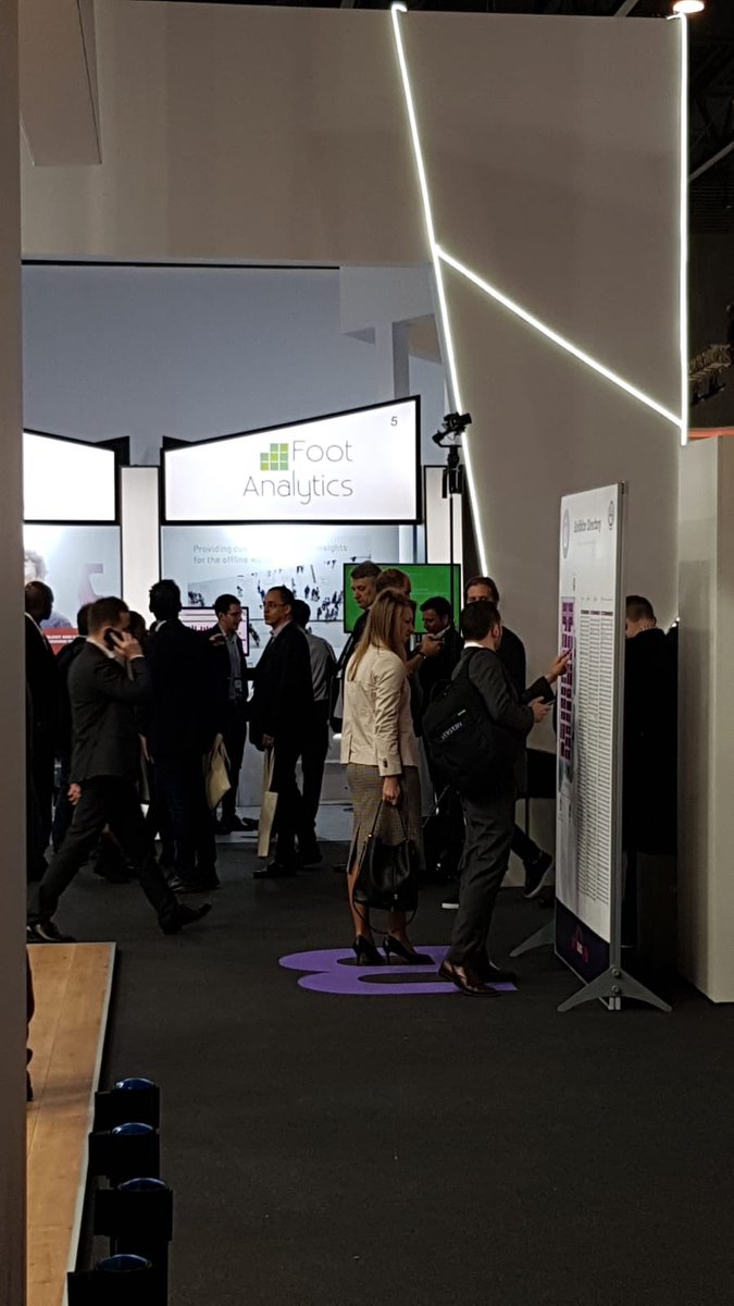 footanalytics's tweet photo. Productive morning at #MWC2019 we provide quality analytics about #consumerbehaviour #trafficflow #visitors for #retail #venues #publictransport #automotive come and meet us at Hall 8.1 A63 https://t.co/8iV3QI6Hgz