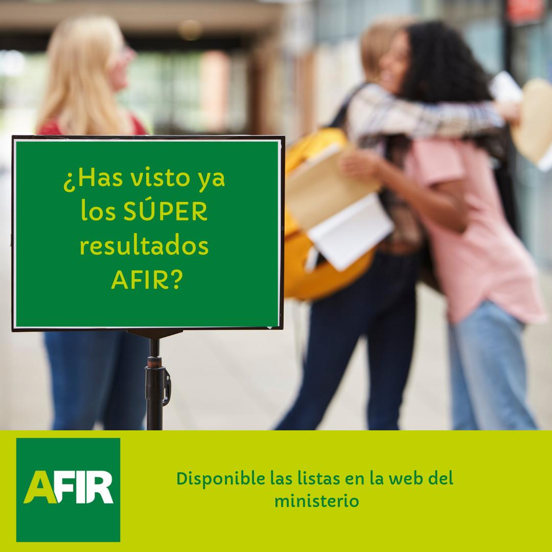 AFIRacademia's tweet photo. ¡Ya están disponibles los resultados definitivos y sólo podemos celebrarlo!
Los resultados de #AFIR ¡son increíbles! ¡Estamos muy felices! 💪🏼💪🏼
En breve los publicaremos
Puedes ver los resultados en la web del ministerio
#SueñayHazlo #Fir #Fir2018 #Farmaciahospitalaria #fires https://t.co/3hmNkSkpSW