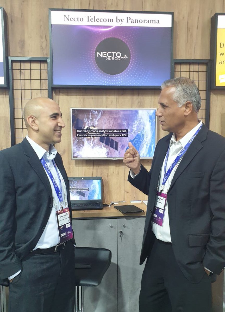 Eynav (Navi) Azarya Raphael Sankar getting ready to rock MWC this year! We're very excited to present Necto Telecom, our world-leading data analytics for communications and media service providers. Come meet us at Hall 5 Stand 5D81 ! #mwc #mwcbarcelona #advancedanalytics