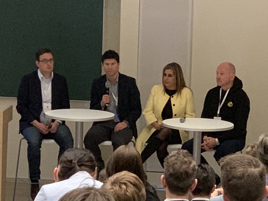 PennanenMaria's tweet image. Is Germany a front runner in crypto legislation? Great crowd at #CAC2019 today a panel with @Bitbond @Ripple and #maincubator. First #STO was launched last week by Bitbond. Amazing that Germans and #BAFIN approved it before any other European country. Well done! #dlt #blockchain