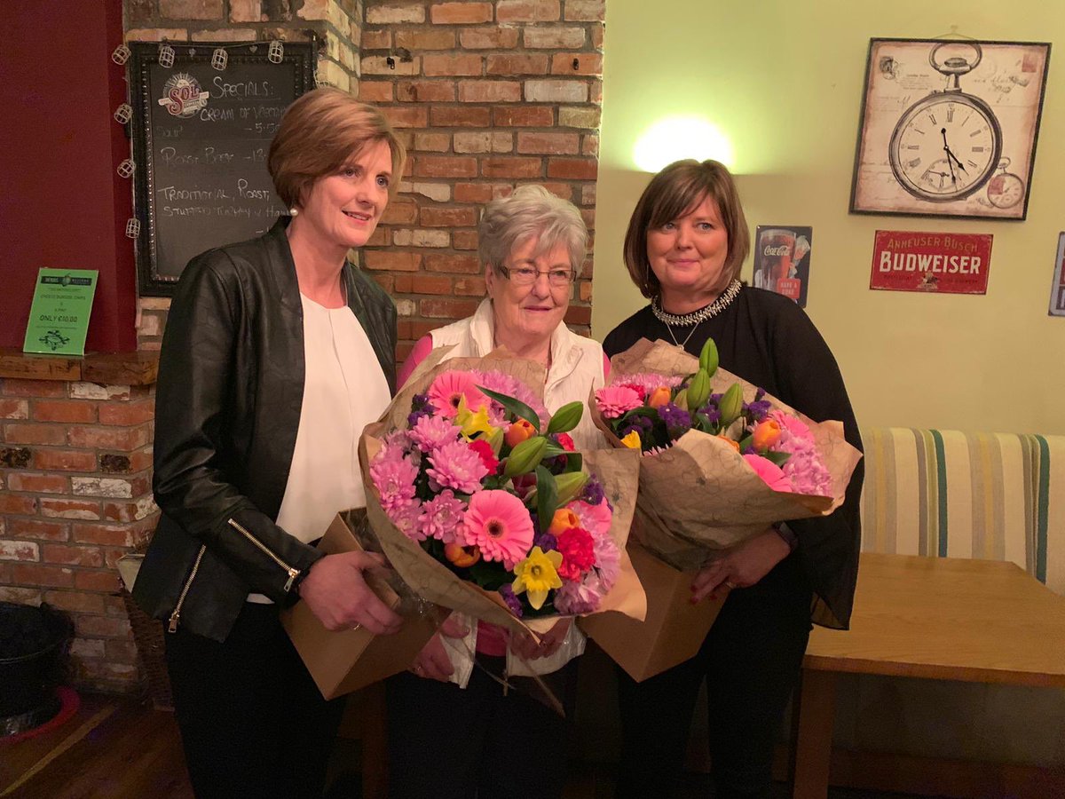 Doyle_Foley's tweet photo. A great night was had by all last Friday as we celebrated our most longest standing staff member’s 50th birthday, Denise and her twin sister Martina. #doylefoley https://t.co/AwpEqI8gb7