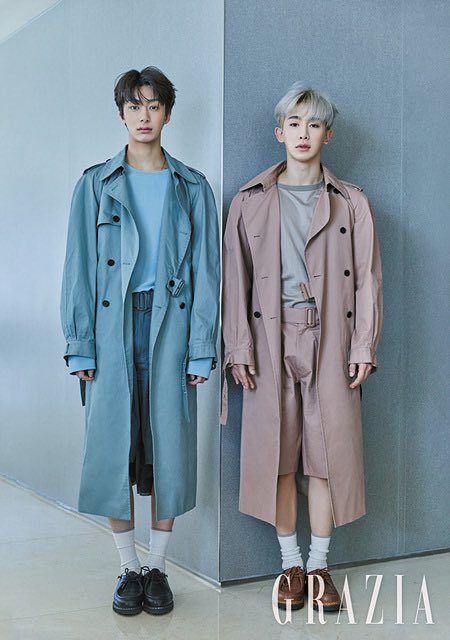OfficialMONSTAX's tweet photo. [#MONSTA_X]
#몬스타엑스 #원호 #형원
#그라치아 3월호 화보 

#GRAZIA
#MONSTAX https://t.co/YUDHJZ99SX