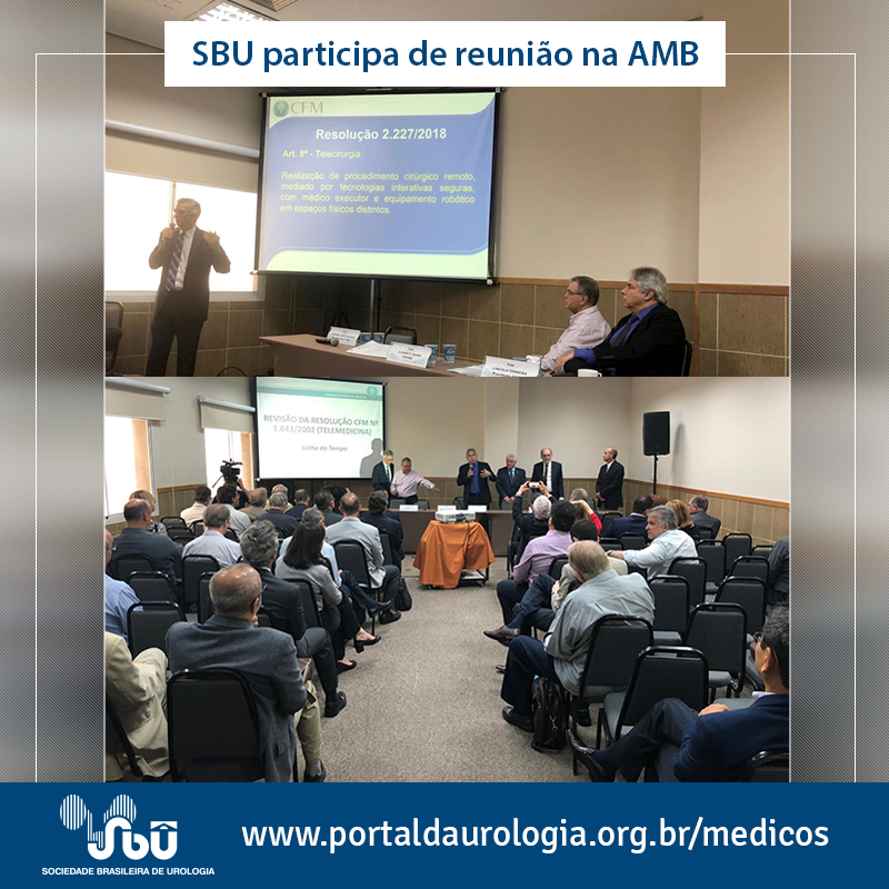 sbuoficial's tweet photo. A SBU participou de reunião do Conselho Científico da AMB para tratar da Resolução nº 2.227/18, que delibera sobre a telemedicina no Brasil. Também enviou ofício à AMB com sua proposta.
Confira: https://t.co/71GQzb4Kp4
.
.
#SBU #Urologia #CFMK #AMB #Telemedicina https://t.co/HRfKLYLOp0
