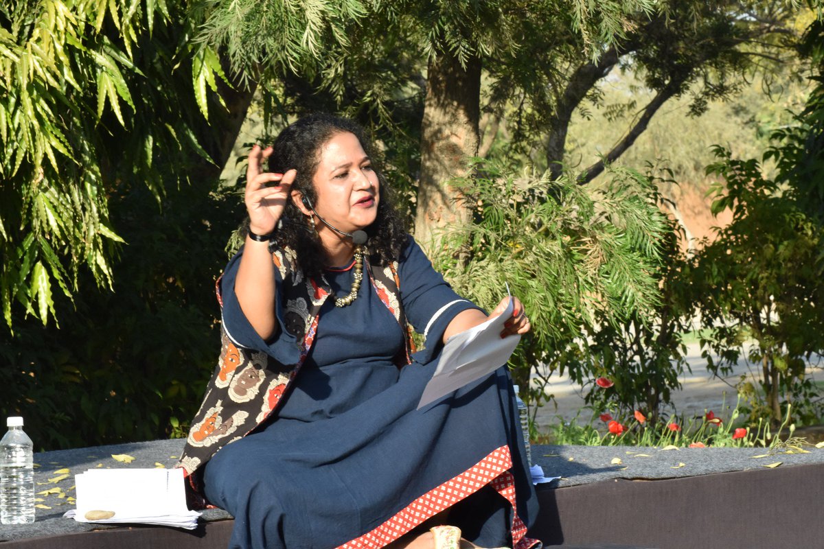 sparkpr_jaipur's tweet photo. The concluding day of #Navras2019 by @JKK_Jaipur began with Morning Raaga’ by Pt. Chhannu Lal Mishra followed by MTA session with Vikram Iyengar of 'Shunya Se' & rehearsed reading by Rashika.The evening concluded by @RamSampathLive & Rajasthan All-Stars & dance by @queenharish https://t.co/aqozCTUrFJ