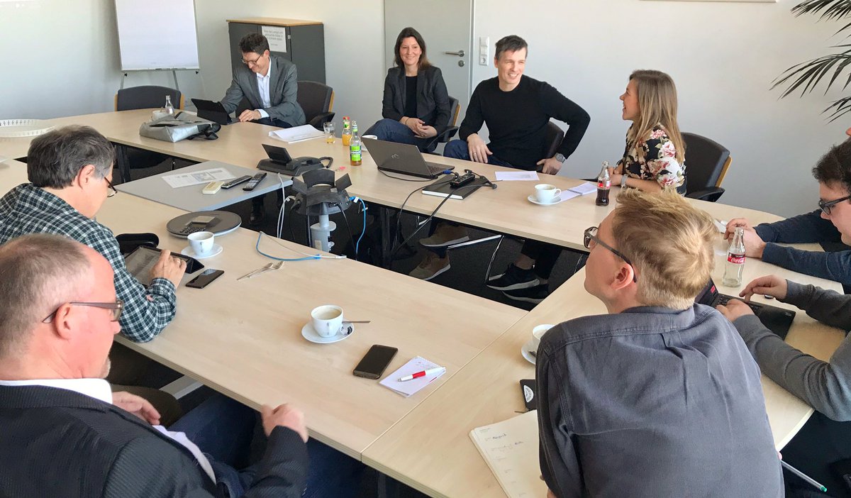 Heute mal wieder im Austausch mit den netten Kolleginnen und Kollegen von @nordbayern. Bringt viel. Vielen Dank für Euren Besuch! #mainpost <a href="/mainpost/">mainpost</a> #nürnbergernachrichten