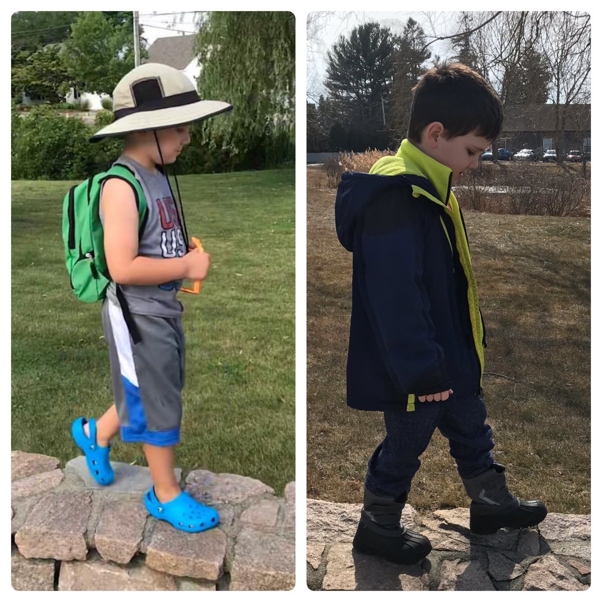 and_geography's tweet photo. An update on one of our previous posts. It’s always interesting to see how the same setting can change between summer and winter.  #stonewalls #newengland #newenglandlife #newenglandfarm #bruceandclarkgeography https://t.co/oM0djxxK7X