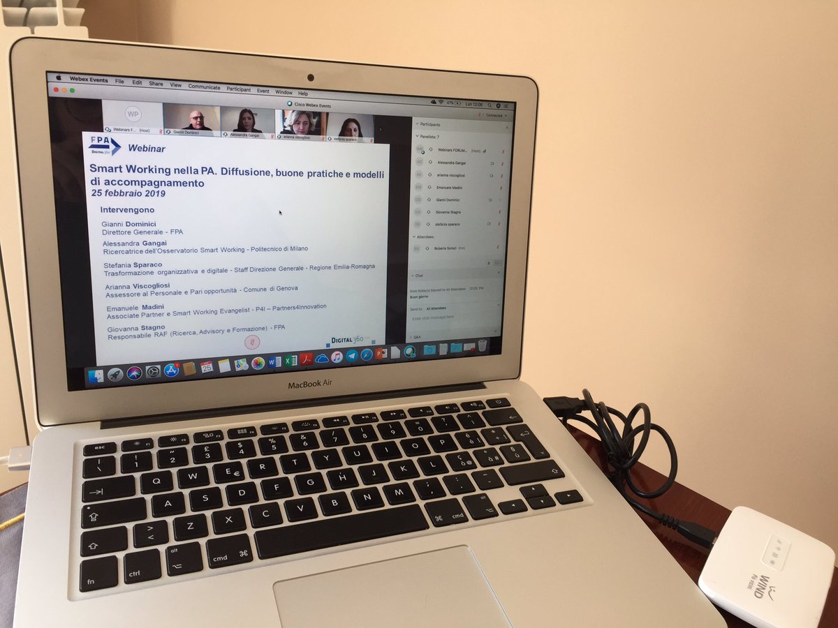 robertasoraci's tweet photo. Webinar online #LavoroAgile nella PA @fpa @FPAsocial @G_Stagno https://t.co/BBm6Peaywi