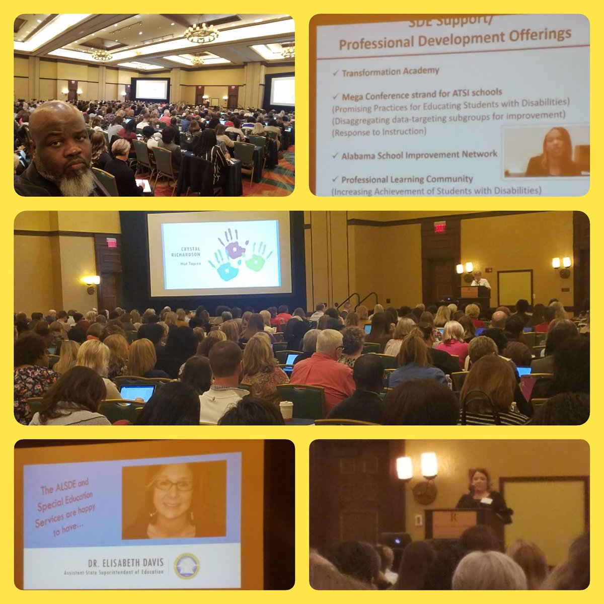 Attending the ALA-CASE Spring Conference.  Gaining further knowledge on ways to better assist our Special Education teachers and students, as well as Special Education Law. <a href="/DegaSuper/">SuperDega</a> <a href="/mkillingsworth2/">Molly Killingsworth</a> <a href="/SquadSped/">Montgomery Public Schools SPED SQUAD</a> <a href="/ALPrincipals/">Alabama Principal Leadership Development System</a> <a href="/CenterChildrens/">Childrens Center School</a> <a href="/MPSAL/">Montgomery Public Schools</a> #MpsMovingForward <a href="/DrLESmith/">Dr. Lue Ella Smith</a>