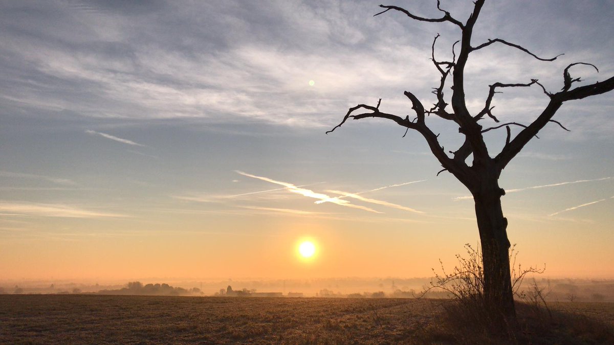 Sunrise in Kempston this morning! How lucky are we?!! Let’s do what we can to look after our little planet .... it’s bloody brilliant! 🌎 ☀️ 🌳😲🥰 #thesecretgardenbedford #sunrise #kempston #bedford #bedfordshire #lookaftertheplanet #weveonlygotone🌎 #naturalbeauty #planetearth