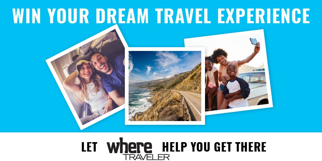Only a few days left to enter the #DreamContest for your chance to win $1000 vouchers for airfare AND hotel accommodations across the U.S. #WhereTraveler ow.ly/J5LD30nxPgD