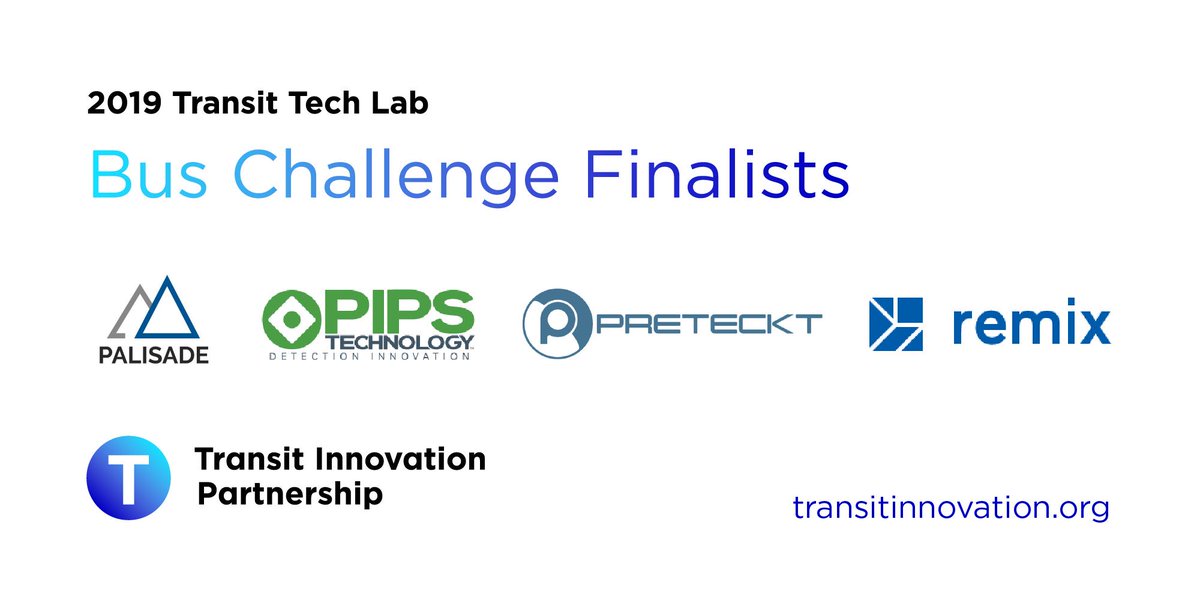 transittechlab's tweet photo. How can we make buses faster and more efficient? @PalisadeLabs, @Preteckt, @remix and #PIPSTechnology will work with the @MTA to explore solutions. https://t.co/2fE1sCMHeF https://t.co/IMIccKpiyf