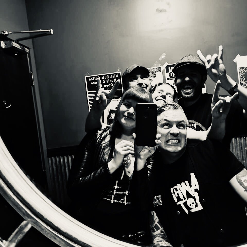 Makinbeliever's tweet image. Lot of blacking out in all of this. Great weekend destroying our guts. #wormsuicide @WormSuicideTX