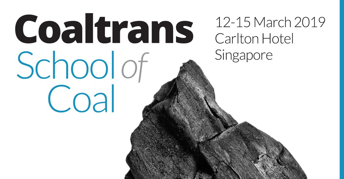 CoaltransEvents's tweet photo. Two weeks to go before #ISCAsia2019 takes place in Singapore. Book your place today if you are looking for a  comprehensive four-day training course that will cover all aspects of coal production, markets, trade &amp; transport logistics. https://t.co/Vd57legHoB https://t.co/BOSpcG9DiN