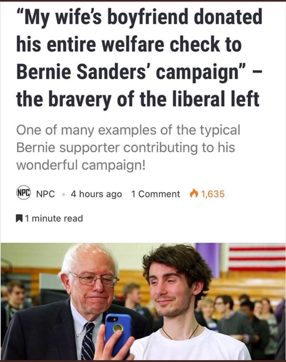 Robbieb3's tweet photo. Okay... You be you socialism.... 
We need checks and balances on welfare. #socialismsucks #welfare #BernieSanders #isajoke https://t.co/uEBPcDKwn0