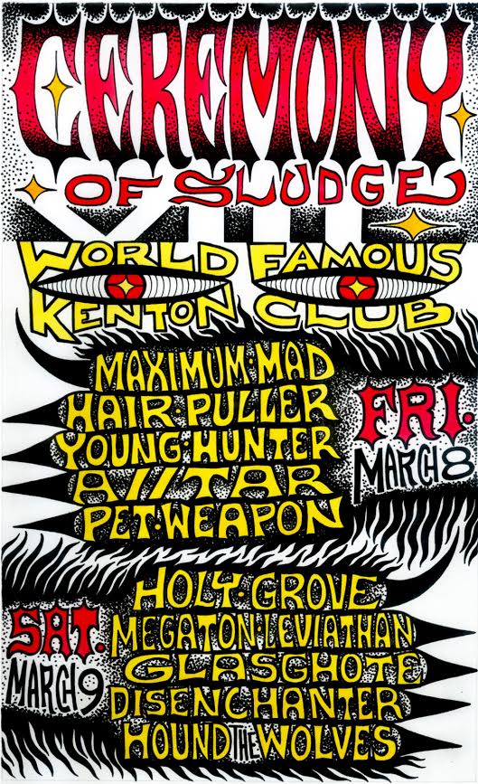 disenchanterpdx's tweet photo. Super stoked to announce that we'll be returning to play the 8th annual @ceremonyofsludge coming this March! Two nights of heavy riffing with some sick bands on the bill! Don't miss out!! \m/
#ceremonyofsludge #disenchanter #disenchanterpdx #disenchanterband https://t.co/YX3qRkss91