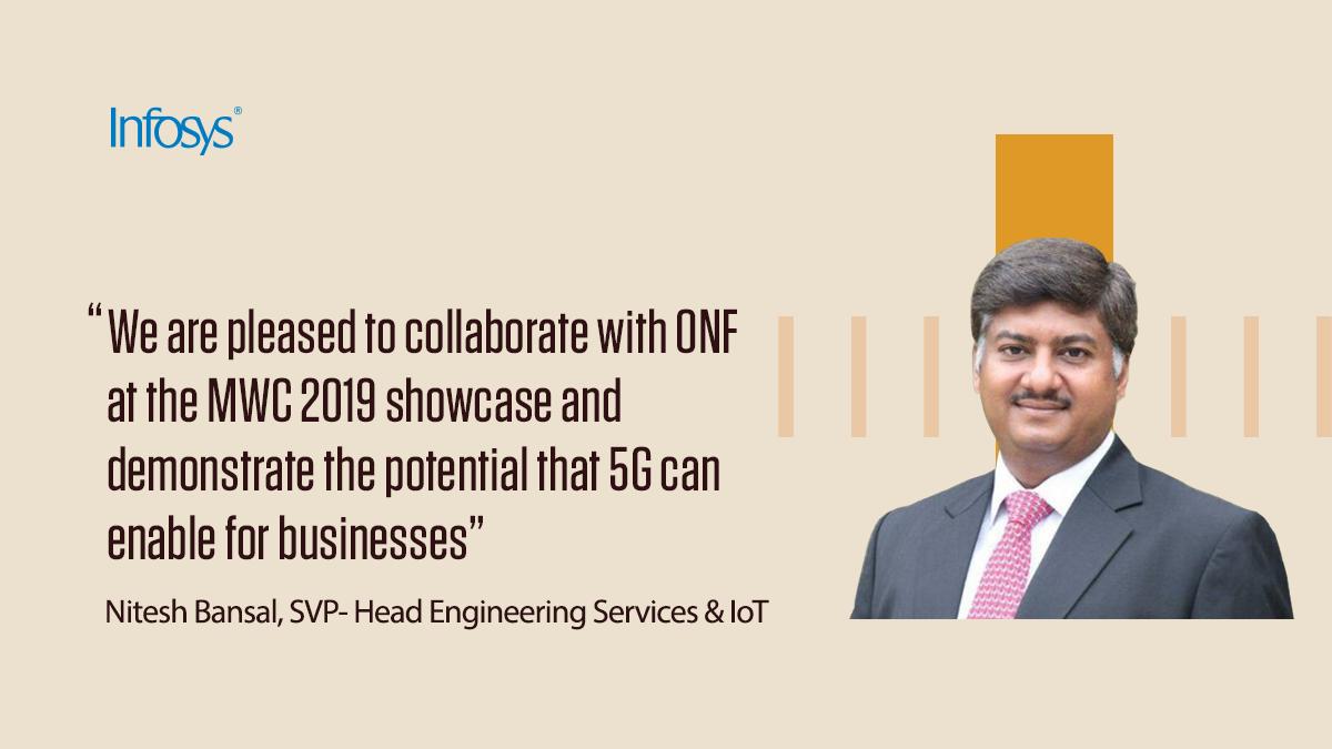 Infosys's tweet image. Through a range of #5G offerings, we help our clients leverage AI, ML and Automation capabilities to build and operate next-generation #wireless networks based on #open hardware and software. Read more. bit.ly/2Tg2duJ via @ONF_SDN #MWC19