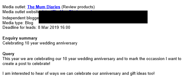 BlaggerRequest's tweet photo. Nothing says I love you more than a load of blagged free shit. 
#bloggerrequest #blaggerrequest https://t.co/joB3VriRnC