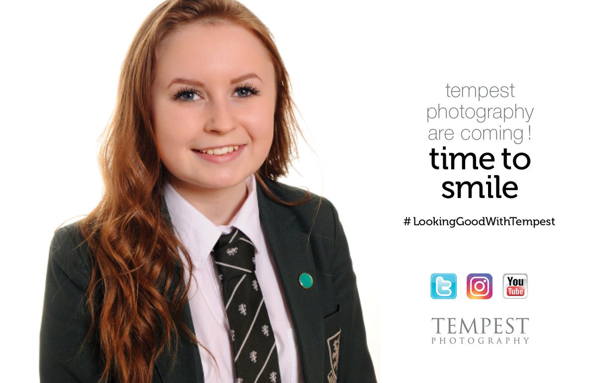 tempestchrisd's tweet photo. Looking forward to seeing you tomorrow for your year 11 and year 13 group and individual photos @Caludon #Looking goodwithhtempest https://t.co/SdGEHucrrw