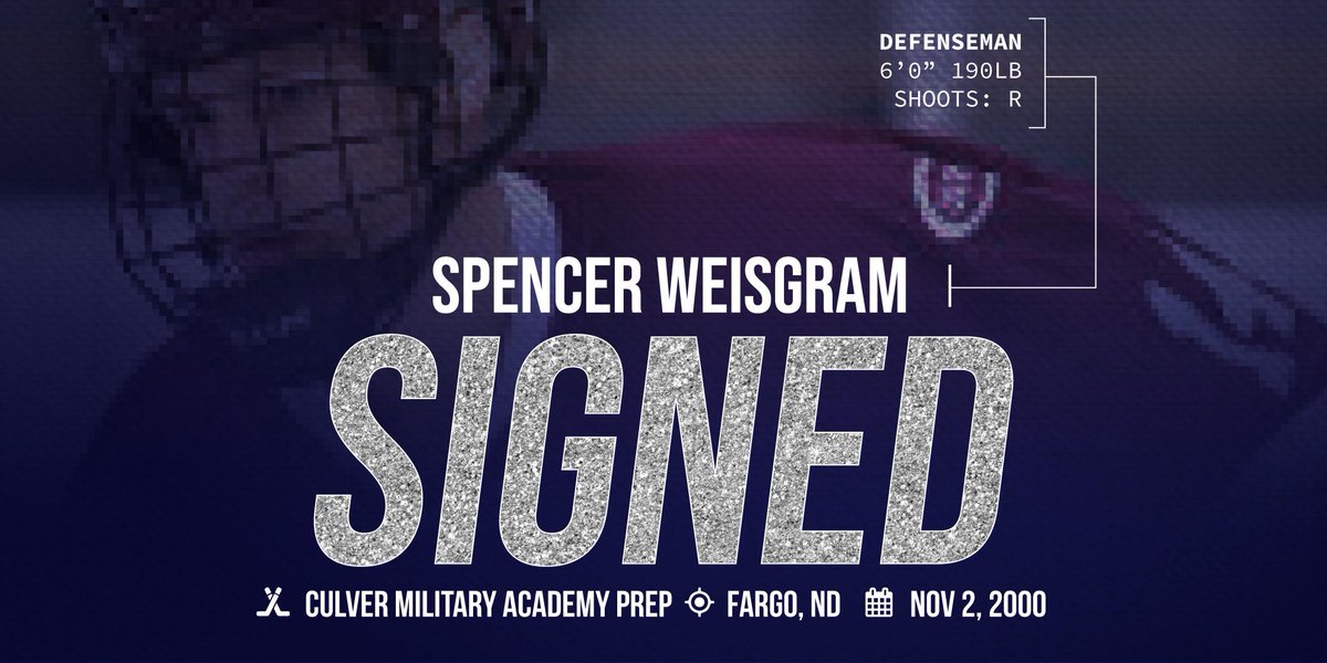 🚨  TENDER ALERT 🚨  The Wilkes-Barre/Scranton Knights are proud to announce the tender signing of North Dakota defenseman, Spencer Weisgram! Welcome to the kingdom, Spencer 🏰