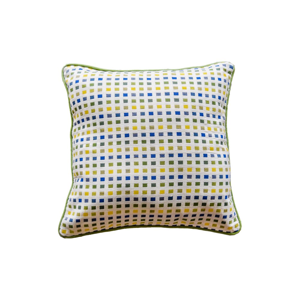NEW IN!!!
 Check out our new dobby check vintage cushions covers. We have them in blue, yellow and green colors. 💙💛💚 bit.ly/2U7kF6b