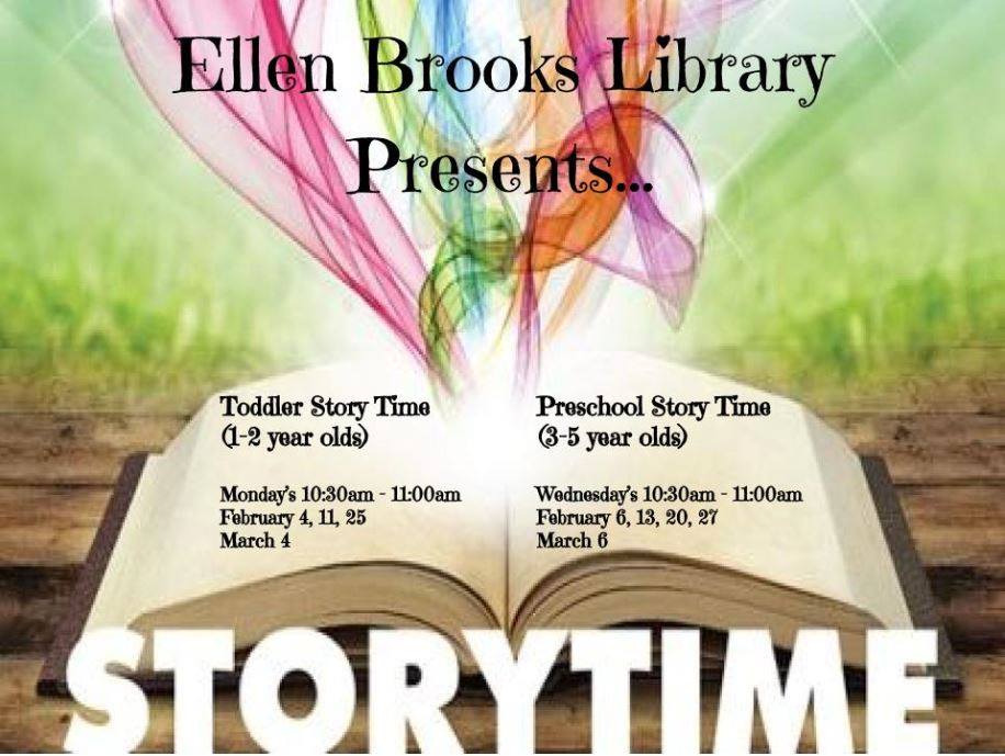 Happy Monday! Looking for something fun and interactive to do with your little one this week? Come to the library on Monday or Wednesday at 10:30am for storytime!