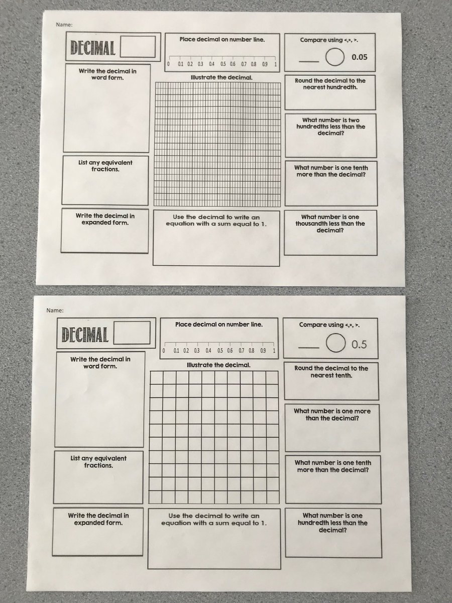 MrsEaglesClass's tweet image. Daily Decimal Fun! This is how we tackle scary decimals in our classroom. #tldsblearns #tldsbmath #computationalfluency #numbersense @tldsb #scaffoldingdecimals