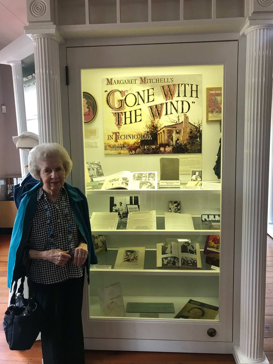 heartisfayette's tweet photo. Scarlett O'Hara, is that you? Wait, that’s our very own Miss Frances! We explored the Gone with the Wind exhibit at the Holliday Dorsey Fife Museum today. Our residents are always on the go! #frontierculture #fayettevillega #heartisfayetteville https://t.co/lGg1FpxHgS
