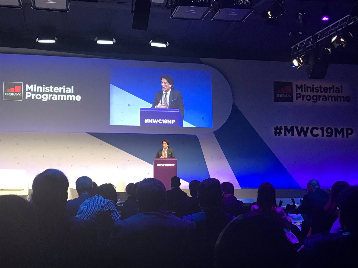 GSMALatam's tweet image. “¿La función del espectro es financiar el déficit fiscal o impulsar la economía digital?”, propone reflexionar Mauricio Ramos, CEO de @Millicom. #MWC19MP
