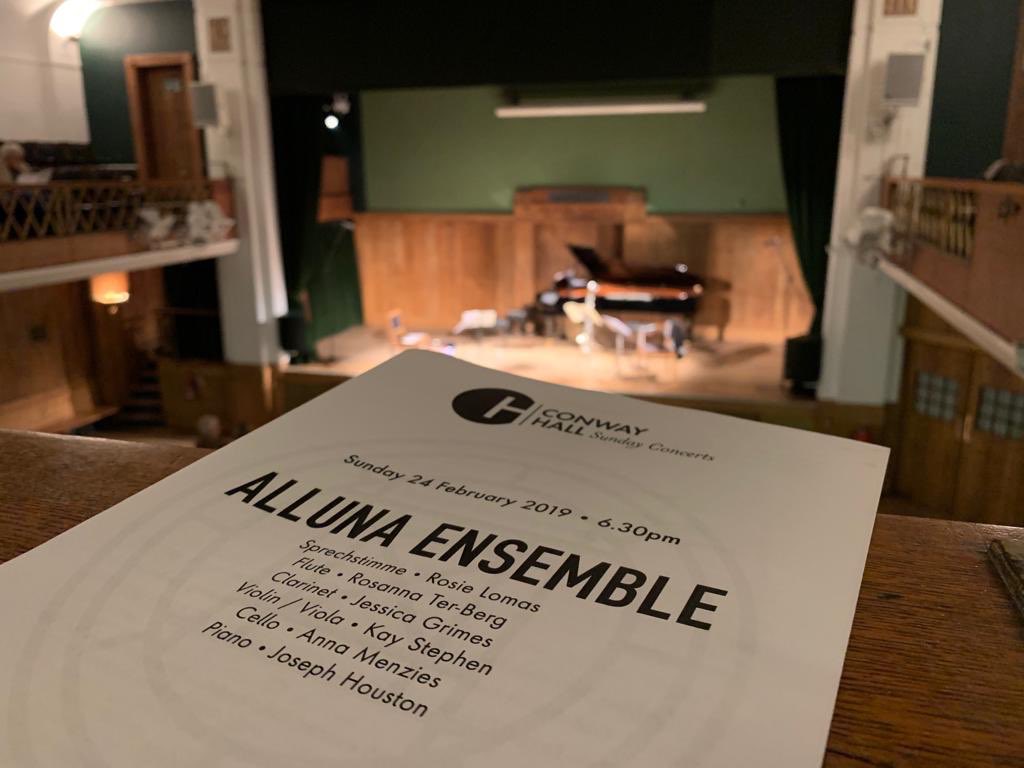 Such a treat to perform in the beautiful <a href="/ConwayHall/">Conway Hall</a> last night! Excited to do sit all over again for <a href="/lutonmusic/">Luton Music</a> this evening.....