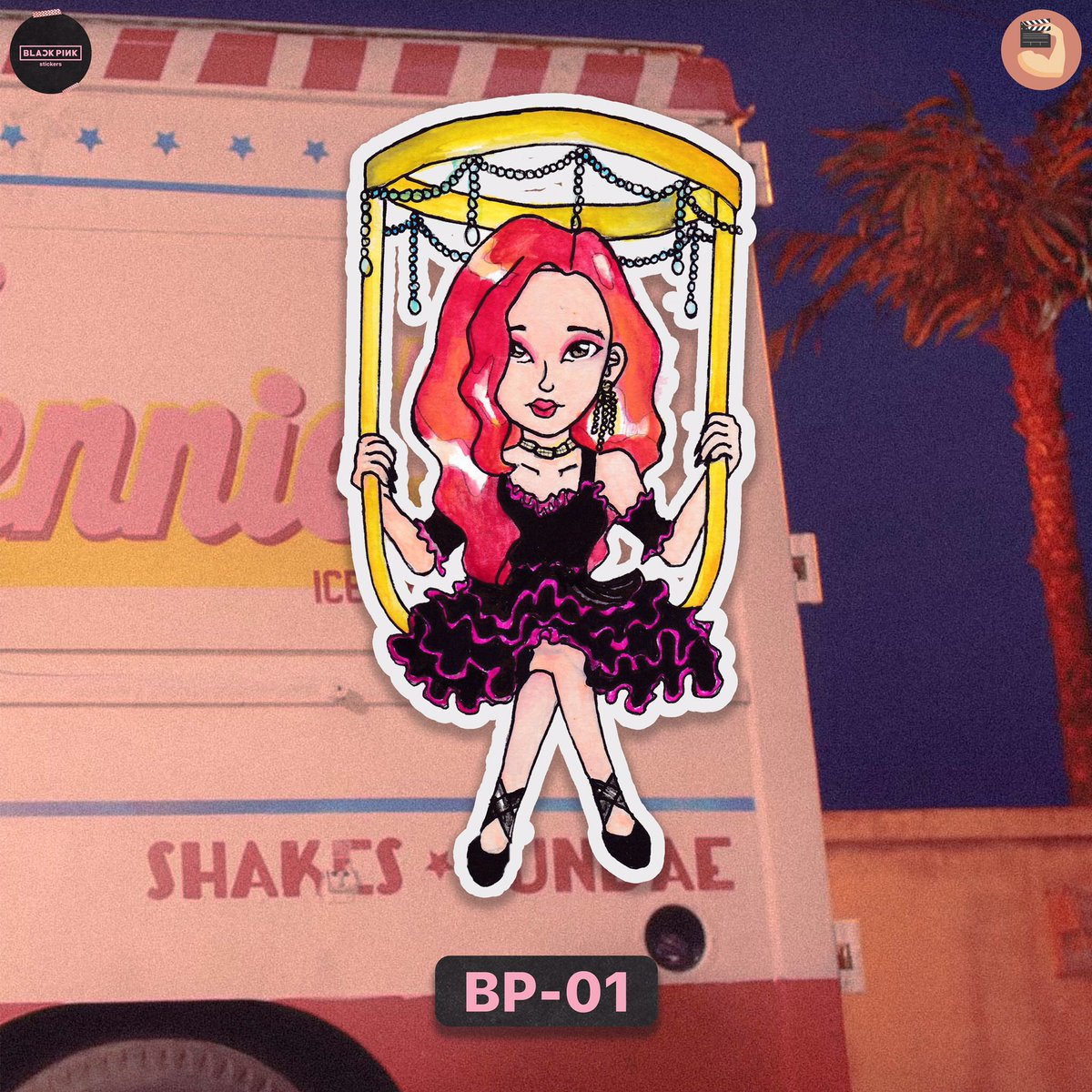 fytwmbaf's tweet photo. Let them know Blackpink is in your area with these stickers!
You can get your own and buy these stickers by messaging us on our Facebook page: https://t.co/YU530744K2 🖤💗 #LadiesMakingThings https://t.co/3jW7NbS72c