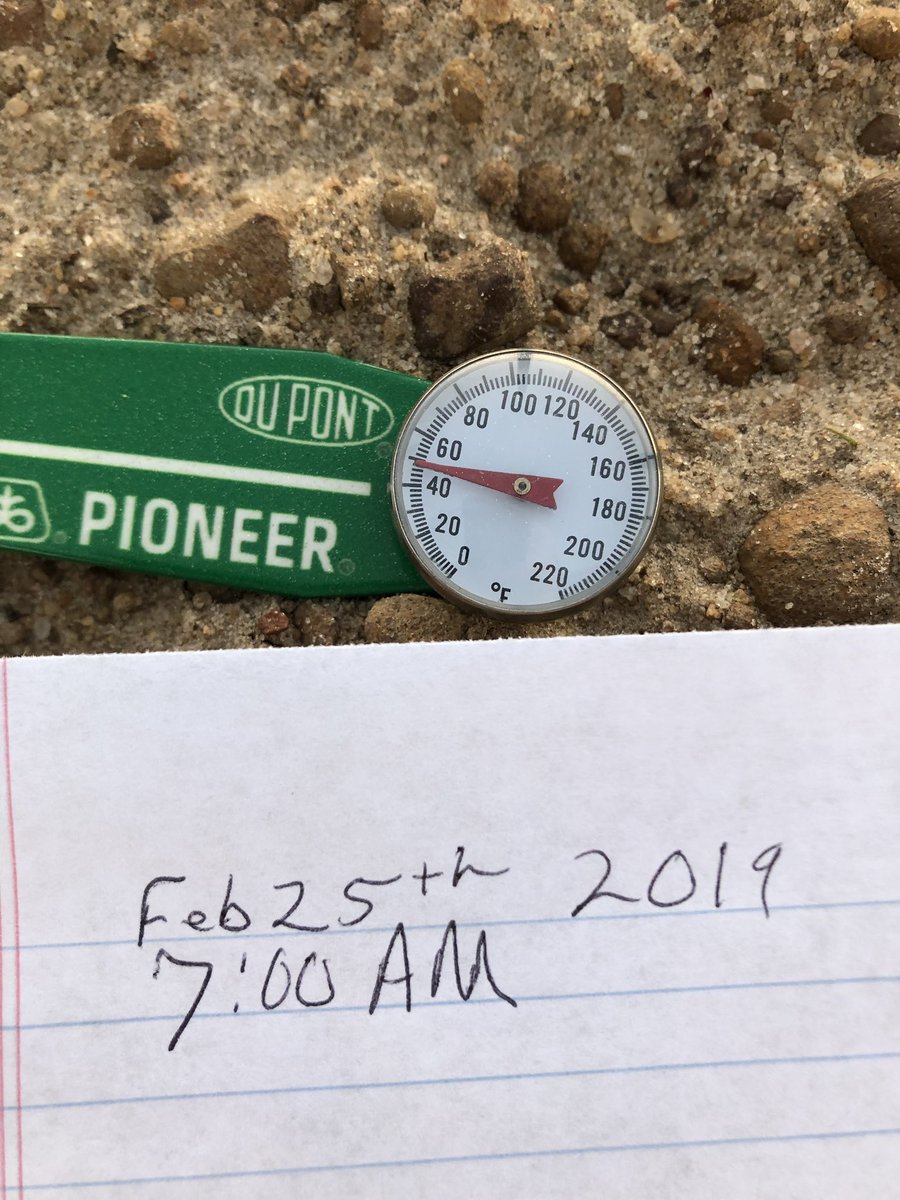 Still a little cool for planting corn here in Fitzgerald.