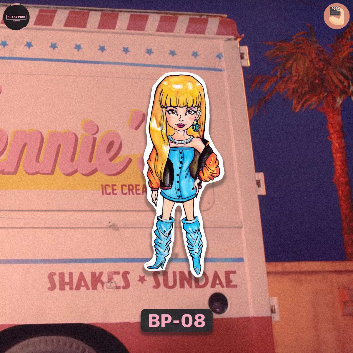 fytwmbaf's tweet photo. Let them know Blackpink is in your area with these stickers!
You can get your own and buy these stickers by messaging us on our Facebook page: https://t.co/YU530744K2 🖤💗 #LadiesMakingThings https://t.co/zR8WUM5UN4