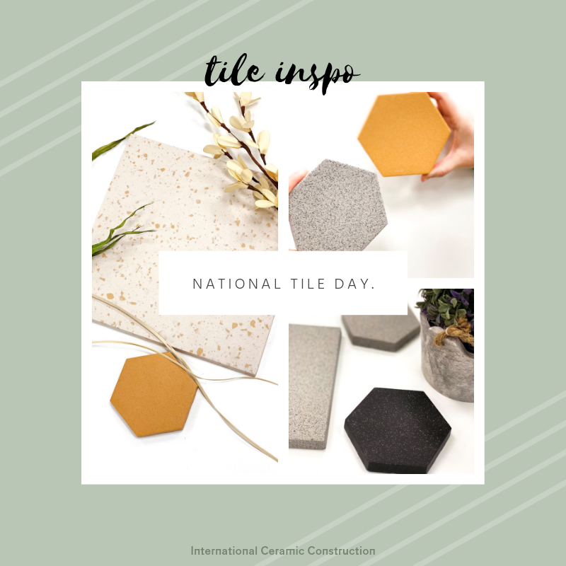 ICCtile's tweet photo. We spent #NationalTileDay with some #inspiration by admiring our beloved Earthy tones 😍

#ICCtile #tile #tiles #ceramictile #porcelaintile #clinkertile #hexagonaltile #flooring #construction https://t.co/e1YUzOBG0R