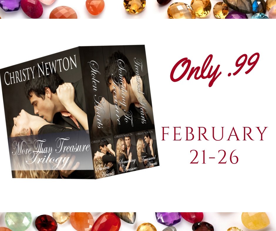 CNewtonAuthor's tweet photo. A private investigator and a jewel thief caught up in a web of deception. More Than Treasure Trilogy #KC https://t.co/N13pzeoGIX … #TBR #weekendreads #99cents #BookWorm #suspense #Romance #saga #BookBoost https://t.co/IOrOwrNjFo
