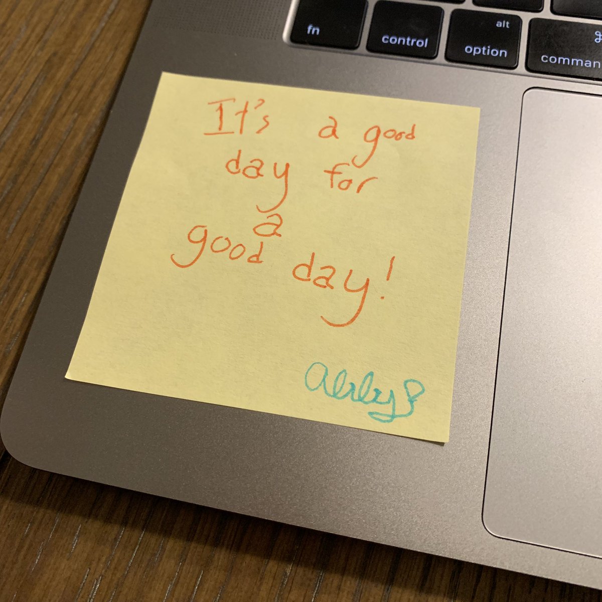 LunchNoteSketch's tweet photo. It’s a good day for a GOOD day!
This one is dedicated to my daughter who hid a note in my laptop for me to find. I love that kid! 😁 https://t.co/QvOjc4XIvn