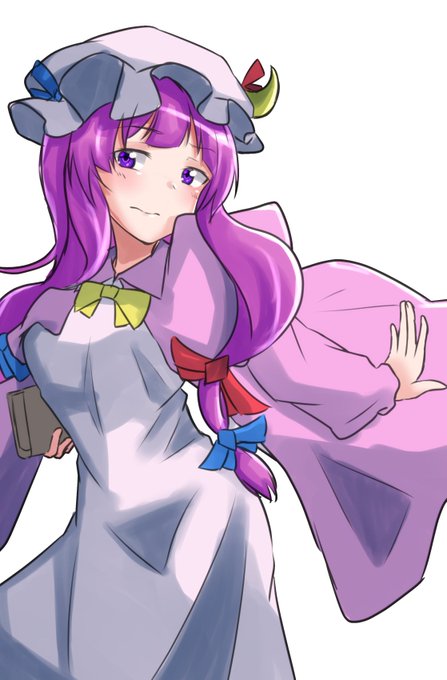 #深夜の真剣お絵描き60分一本勝負
パチュリー・ノーレッジ 