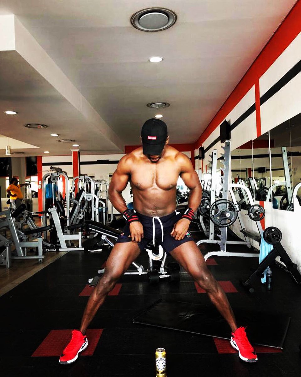 Lee_Neshila's tweet photo. Don’t get it twisted: It doesn’t give u this type of body but it insanely boost you up and energized you work harder to this body type. #iamPredator https://t.co/GKQpwOsiy6