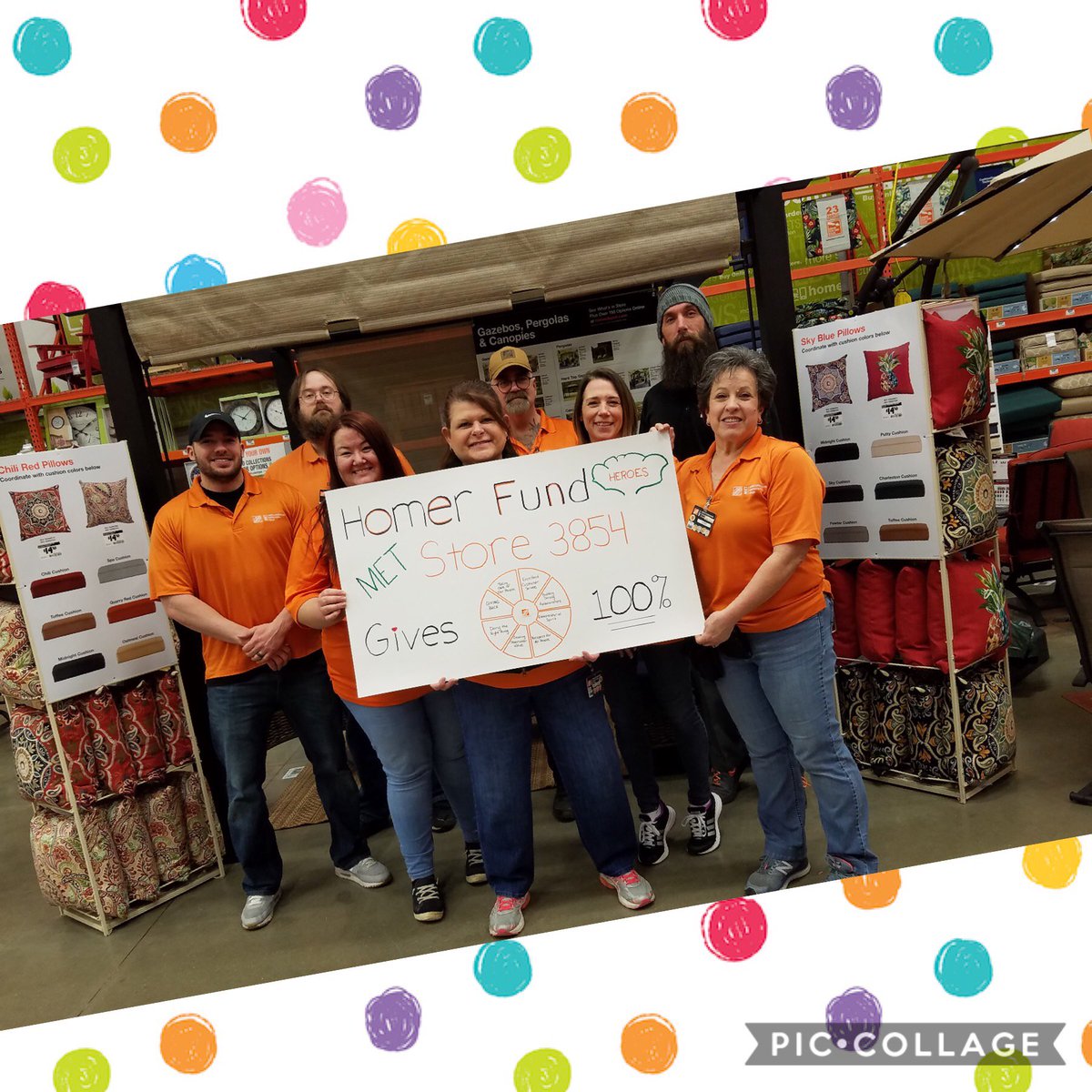 Lindsey3868's tweet photo. Check out who is standing on the corner of AWESOME and BOMBDIGGITY!!! Thank you Josh and team at 3854 for your Homer Fund Support!!! #keepingit100 #ISupportTHF 🥳🎉 https://t.co/S7N0LcFTy5