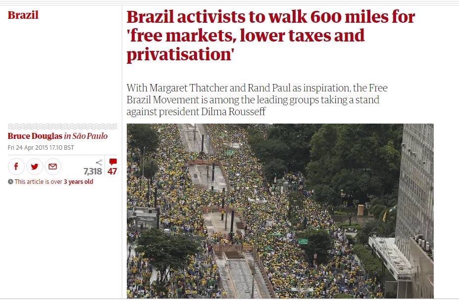 "Comment is free": Guardian staff are now blocking critics of its pro-regime change stance on Venezuela. They did the same to critics of their pro-regime change stance on Brazil.  http://www.brasilwire.com/the-strange-case-of-the-guardian-brasil/