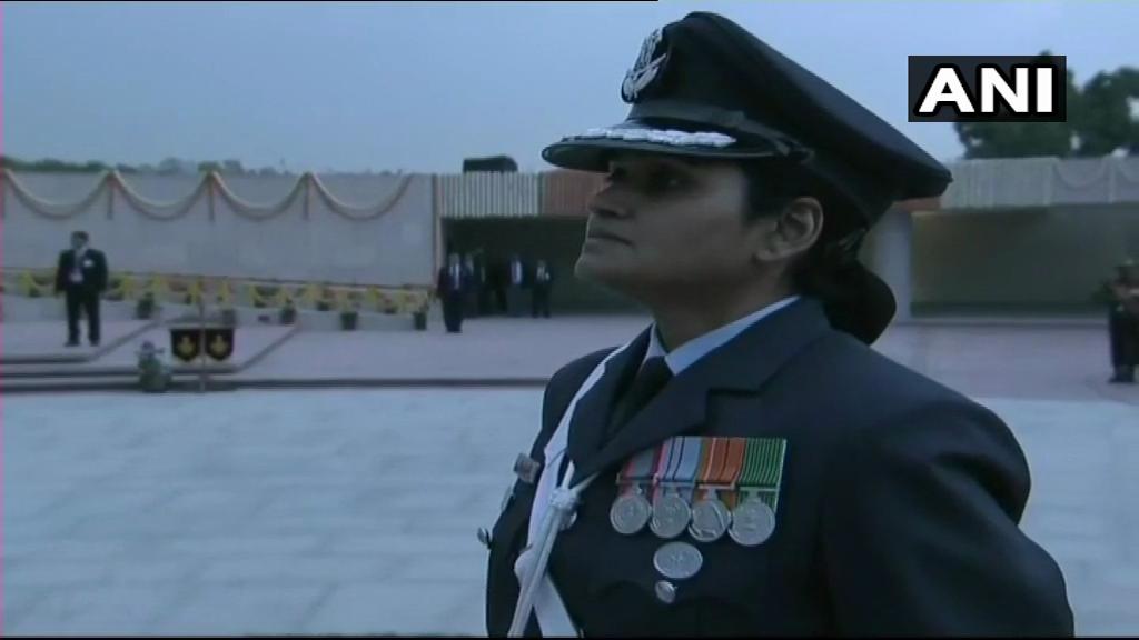 ANI's tweet photo. Delhi: Visuals from the #NationalWarMemorial https://t.co/43ChNMTc34