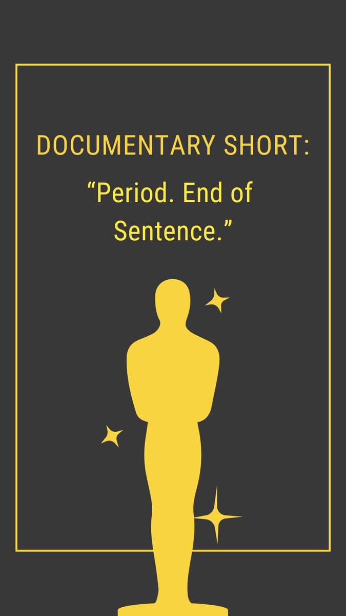 CrumblyyApp's tweet photo. Best short documentary Oscar award goes to...
#periodendofsentence #oscars2019 #oscars #period #periodmovie #indiaoscar
Download our app for the latest hacks - https://t.co/IndJ122jkv https://t.co/kdhyqkRiYL