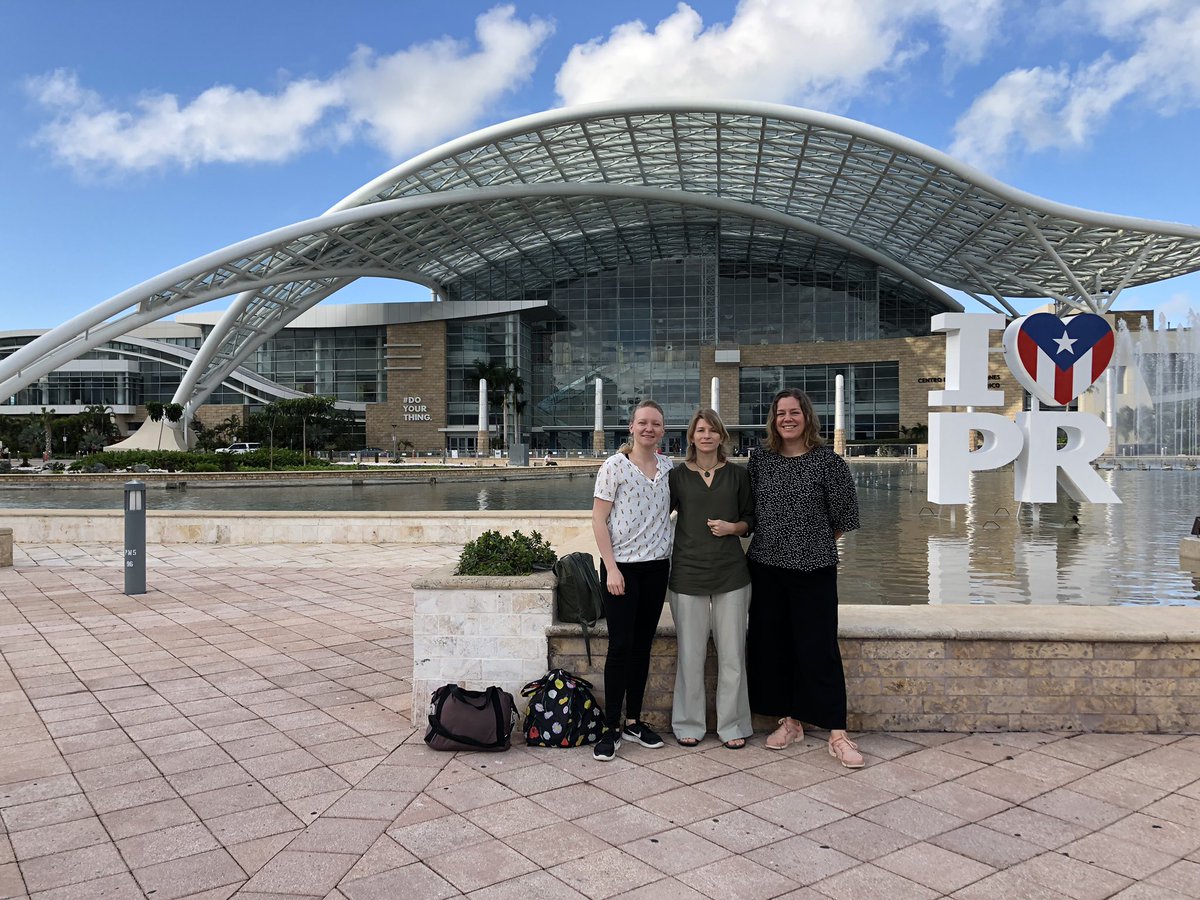 deiningA's tweet photo. The Scandinavian delegation π³π΄ πΈπͺ has also made it to the #also2019 aquatic sciences meeting organized by @aslo_org in #PuertoRico π΅π· πππ»
Exited to learn more about #PlanetWater - challenges and successes
and present latest science by @NIVAforskning https://t.co/LksIOoyBnr