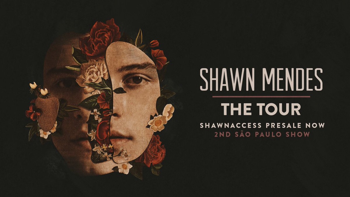 ShawnAccess presale for the 2nd São Paulo Show is happening now! Shawnmendedthetour.com