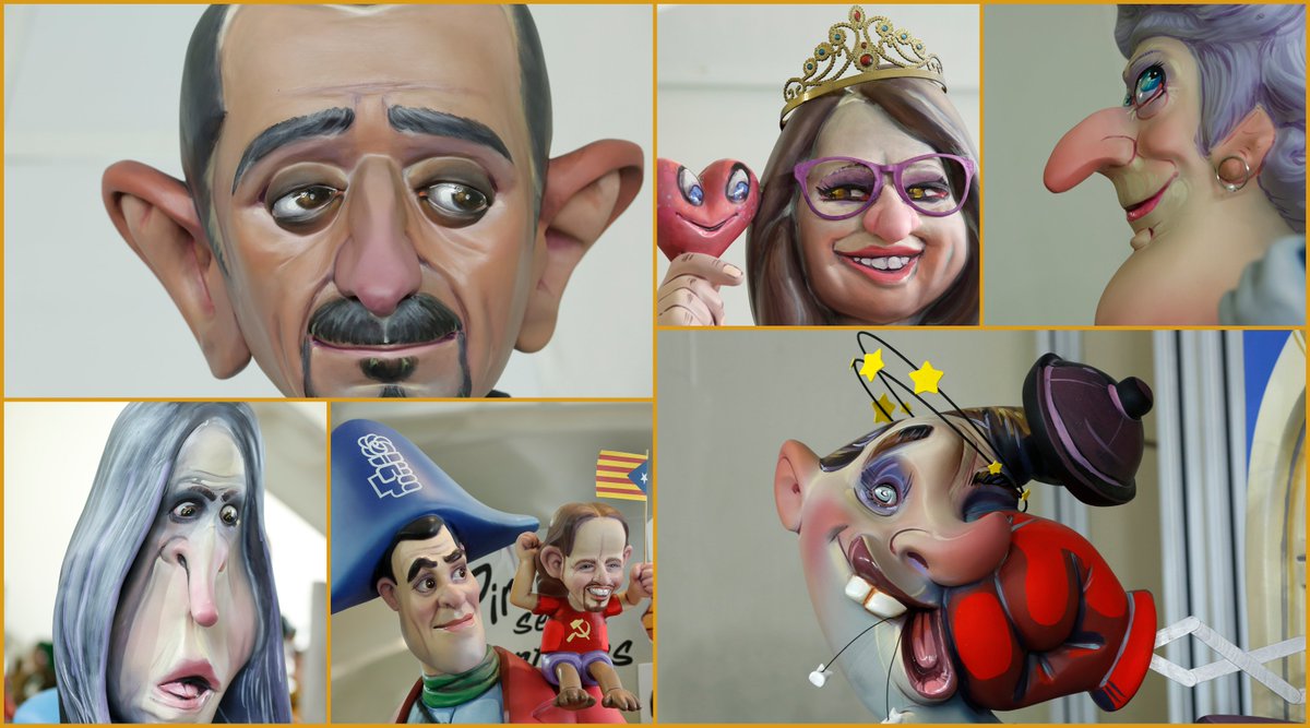 museufallervlc's tweet photo. La caricatura forma part de l'ànima de les Falles des de fa molts anys, doncs la base d'esta festa és la crítica social.

Si aneu a l'#ExpoNinot19 este dijous, a les 18:00 farem una visita guiada gratuïta pels ninots de caricatura.

#Falles19 

@JCF_Valencia @CACiencies https://t.co/OIrHEzaPF6