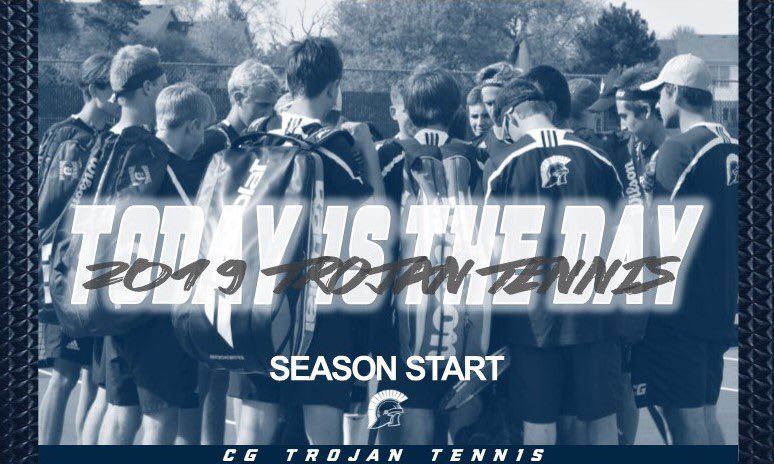 CGHSTennis's tweet photo. “Individual commitment to a group effort — that is what makes a team work.”
-Vince Lombardi

#countdowncomplete #TrojanTennis #letsgo https://t.co/eiW0bCQJyK