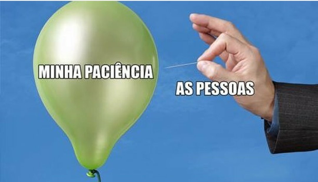 Paciência, paciência, paciência Como melhorar a minha?