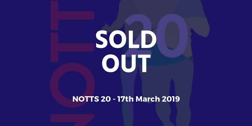 20Notts's tweet image. Thank your for all your support, we are proud to annouce NOTTS 20 is offically sold out. If you would like to be added to our waiting list, please email the office at notts20@perfectmotion.org . See you all on the 17th March!
