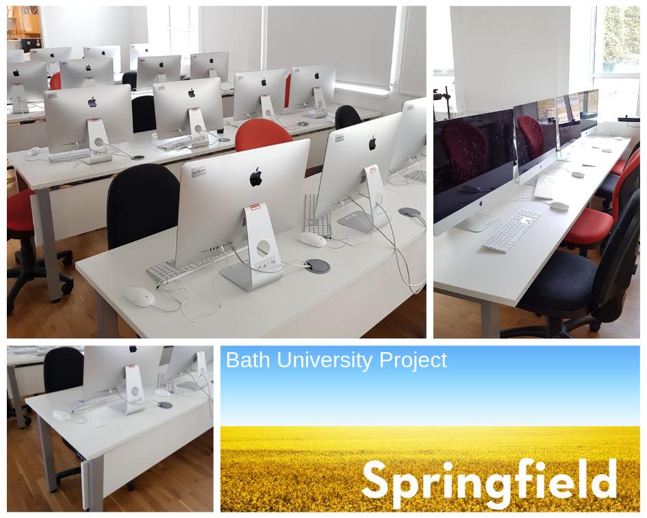 Springfield_Sup's tweet image. A successful solution for an IT teaching space in Bath. Using our flexible benching system with the integrated cable management system, this has proved a great success to meet the requirement. 
#IT #flexiblebenching #teachingspace #BathUni