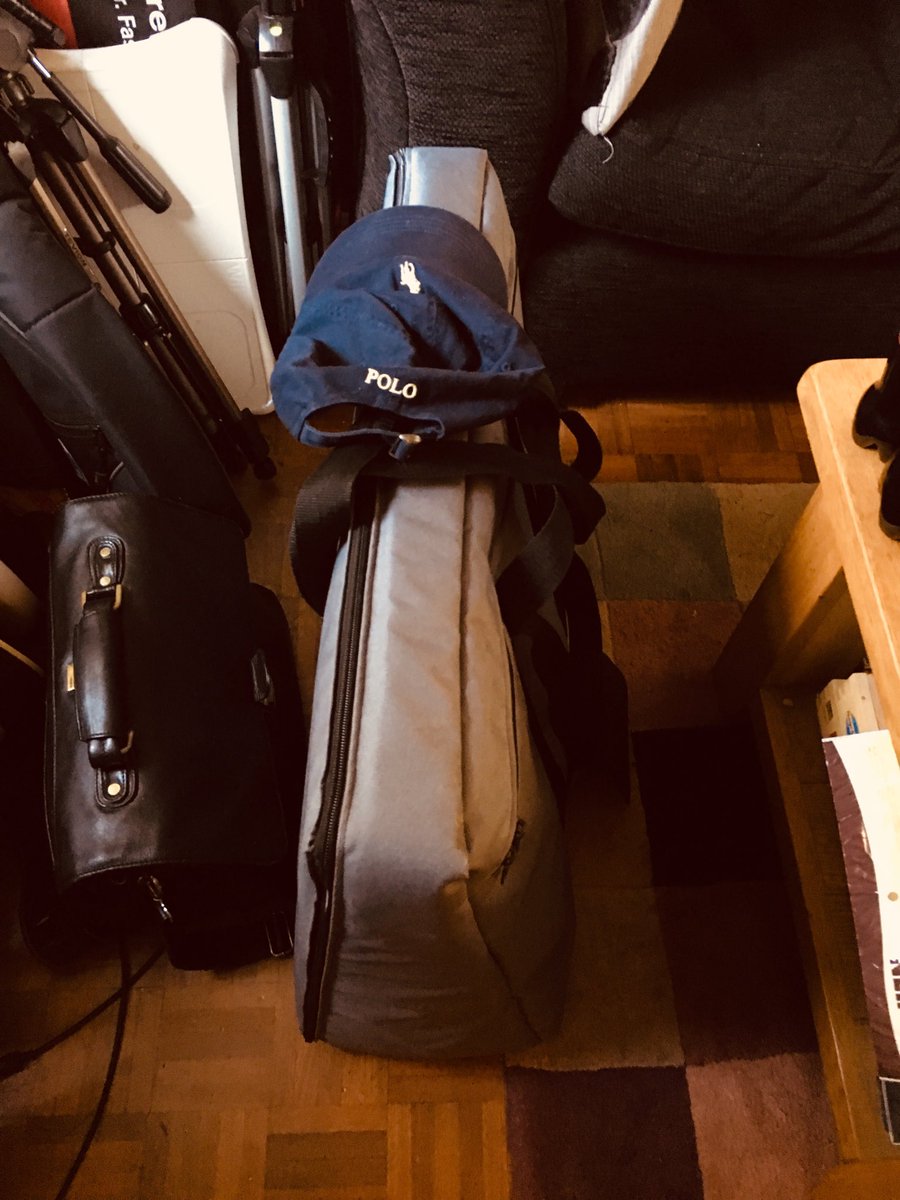 RobCottingham1's tweet photo. My work here is done. iMac all packed up to head back to my studio in Milton Keynes. It’s been a rollercoaster of sorts but quite cathartic and ultimately satisfying. 
Watch this space...#BTOT2 #behindtheorchardtree2 #robcottingham #soloproject https://t.co/Y2Nqo9Bw7W