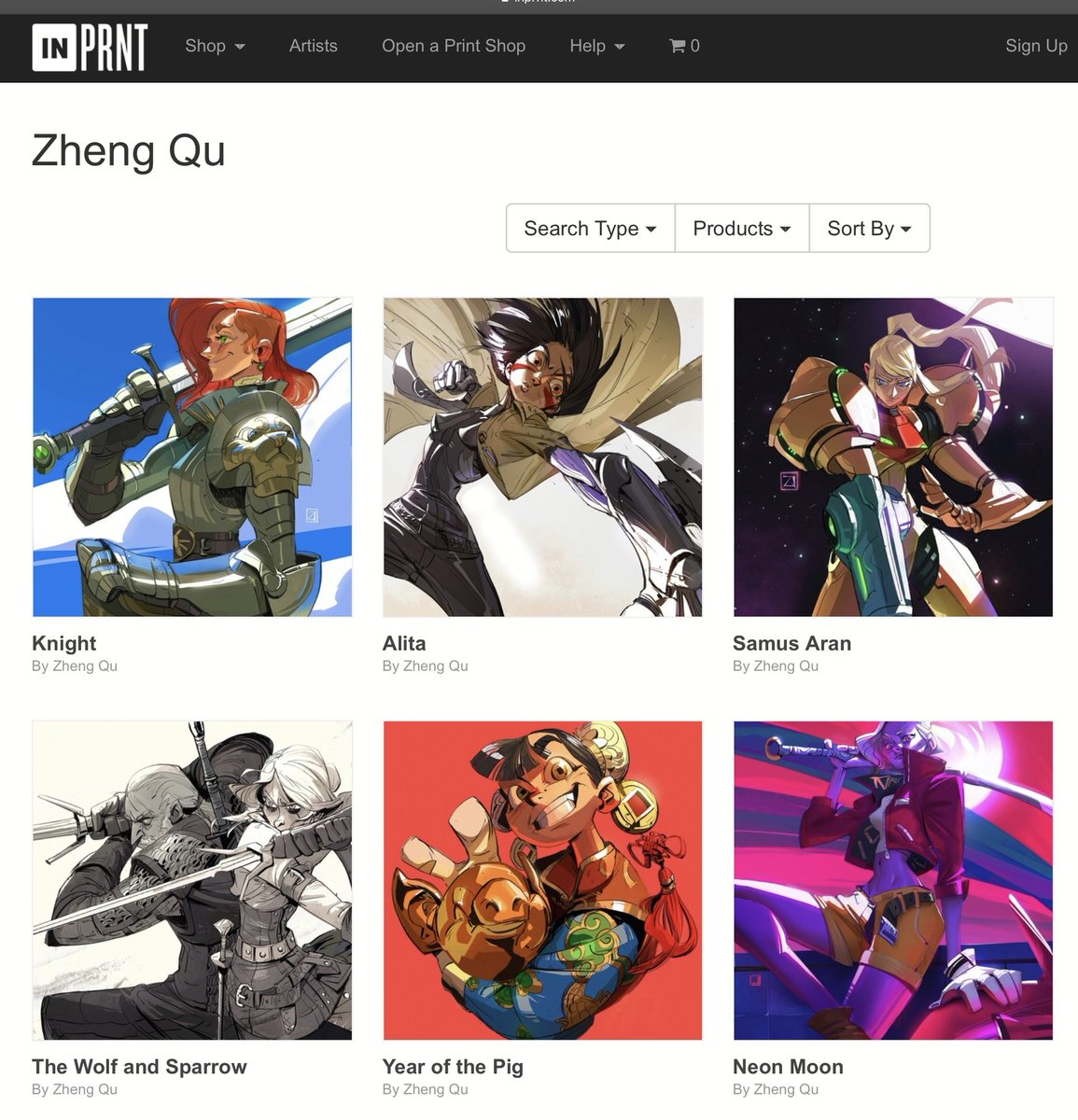 Some people have been asking for prints so I set up an Inprint shop !

inprnt.com/search/product…